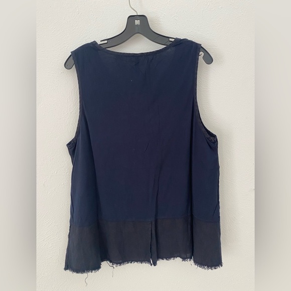 XCVI Navy Tank Top - Picture 6 of 7